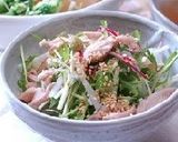 A picture of step 5 of Chicken Salad Ochazuke.