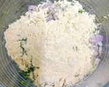 A picture of step 1 of Spinach Pakora Kadhi With Indian Herbed Rice - Punjabi meal For Dinner.