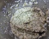 A picture of step 1 of Moong sprout and vegetable chilla.