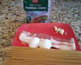 A picture of step 1 of Spaghetti carbonara (5 ingredient ).
