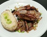 A picture of step 5 of Double Cut Pork Chop Stuffed with Prosciutto & Italian Cheese.