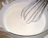 A picture of step 9 of Raspberry Bavarian Cream.