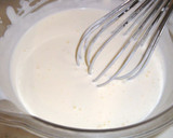 A picture of step 9 of Raspberry Bavarian Cream.