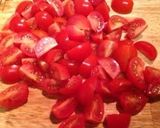 A picture of step 3 of Southern Italian Cherry Tomato Salad.