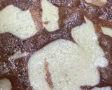 Foto del paso 1 de la receta: Torta marmolada de vainilla y chocolate 🍫🥮😋 - sin leche y suavee
