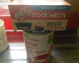 A picture of step 1 of Twisted Tomato Soup.
