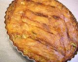 A picture of step 5 of Okara and Cabbage Quiche.