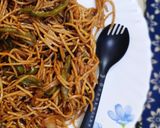 चाऊमिन (street style chowmein recipe in hindi) रेसिपी चरण 3 फोटो
