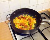 A picture of step 4 of Chorizo and Bean Stew.