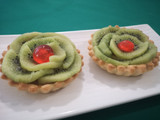 Tartellette di pasta frolla ai kiwi