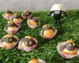 Foto langkah ke 7 dari resep Nastar Karakter Shaun The Sheep.