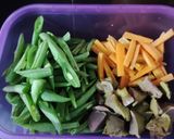 Foto langkah ke 1 dari resep Tauco Santan Buncis Wortel.
