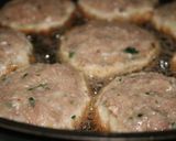 A picture of step 4 of Bulgarian Style Meat Balls.