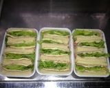 A picture of step 6 of Easy and Nutritious Everyone Loves this Ham, Cheese and Lettuce Sandwiches.
