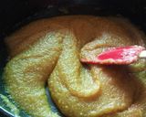 A picture of step 6 of Besan Halwa.