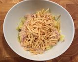 A picture of step 8 of Potatoes With Chicken & Bacon Cream.