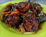 Foto langkah ke 6 dari resep "patin pedas manis petai".