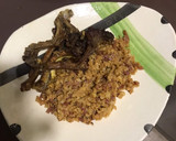 Foto del paso 7 de la receta: Migas de coliflor con chuletas de cordero a la extremeña