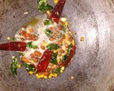 A picture of step 6 of Tamarind rice/ puliyogare.
