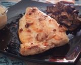 Foto del paso 8 de la receta: Lubina Salvaje a la Plancha a La Bilbaína con Boletus al Wok y M
