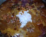 A picture of step 8 of Chicken Korma.