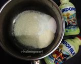 Foto langkah ke 2 dari resep 199. Puding Susu Melon Milo.