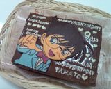 A picture of step 17 of Character Made With Chocolate (Doraemon).