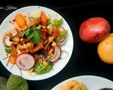 Hình bước làm 3 của món Gỏi rau củ khoai tây