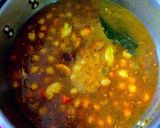 Foto del paso 19 de la receta Garbanzos y langostinos con reducción de las cabezas