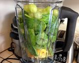 A picture of step 1 of Pineapple Spinach Smoothie.