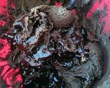 A picture of step 3 of Cheat day Fudge Brownies.