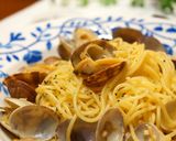 A picture of step 6 of Easy Clam Pasta.