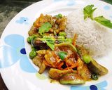 รูปขั้นตอนการทำที่ 3 ของ ข้าวราดหมูผัดพริกแกง