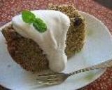 A picture of step 21 of Fluffy Green Tea Chiffon Cake.