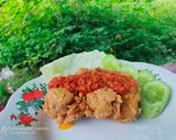 Foto langkah ke 9 dari resep Ayam geprek ala".
