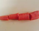 A picture of step 1 of Garlic mayo carrot.