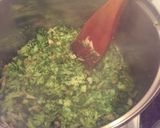 A picture of step 5 of Broccoli blue cheese soup.