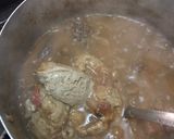 A picture of step 2 of Cous-cous da miyan Gyada.
