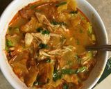 A picture of step 7 of Chicken Tortilla Soup.