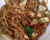 Foto langkah ke 3 dari resep Mie kuning bakso sayur.