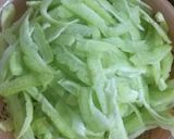 Hình bước làm 1 của món Khổ qua xào trứng