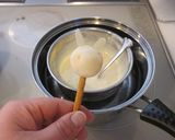 A picture of step 6 of Easy Chocolate Pops.