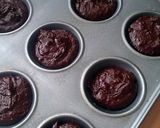 A picture of step 7 of Vickys Flourless Black Bean Brownies, GF DF EF SF NF.