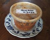 A picture of step 3 of California Farm Turkey Goulash Stuffed Sweet Pepper.