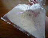 A picture of step 2 of Crispy Kinako and Salt Cookies.
