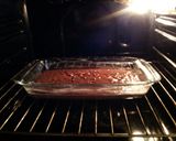 A picture of step 3 of AMIEs Nutella Brownies.