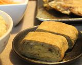 A picture of step 4 of Tamagoyaki Made With Burdock Root Tea.