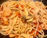 Une image de l'étape 2 de Spaghetti mozzarella.