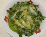絲瓜九層塔炒蛋的食譜步驟5照片