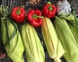 A picture of step 8 of BBQ Corn on the Cob with Husks.